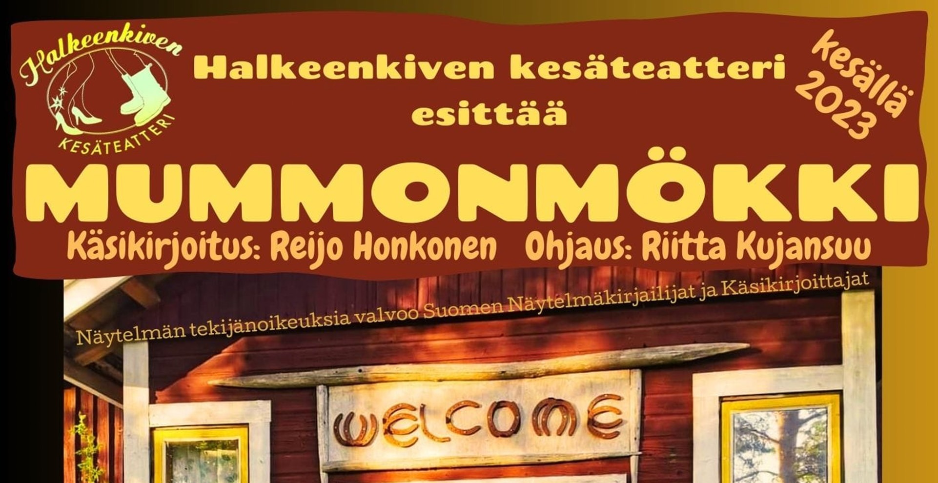 Mummonmökki 28.6.2023 – 9.7.2023